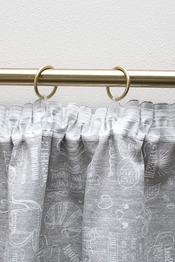 Zestaw zasłon Breakfast brown